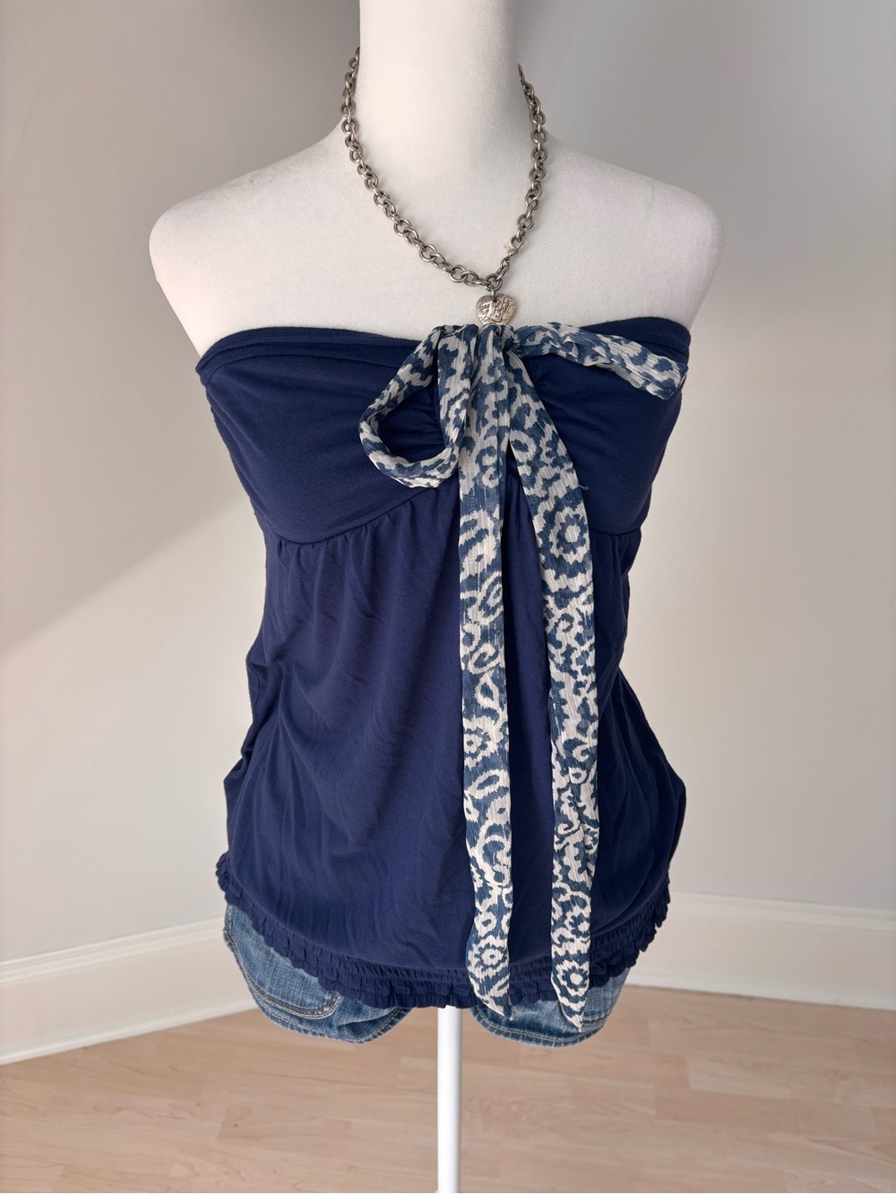 American Eagle Navy Halter Top 💙